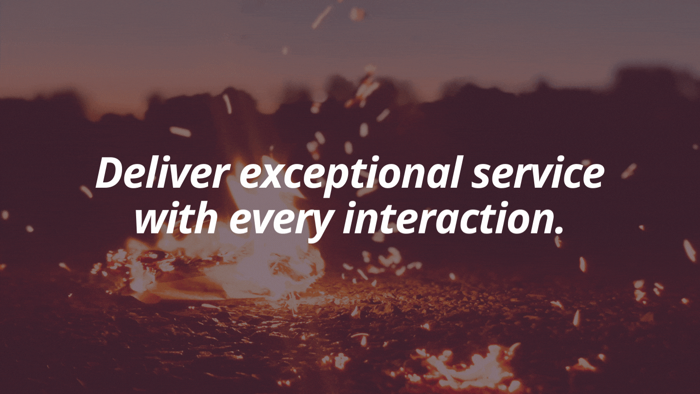 Deliver exceptional service with every interaction