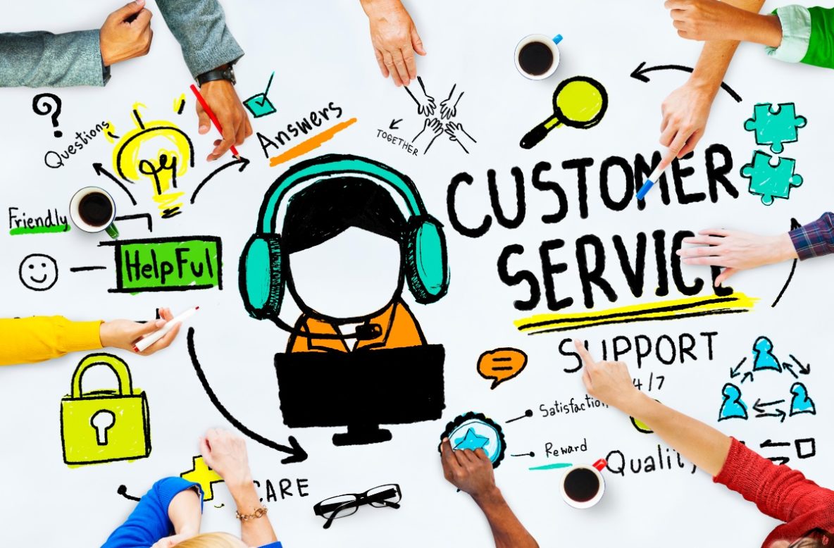 Featured Image, Customer Service Graphic.