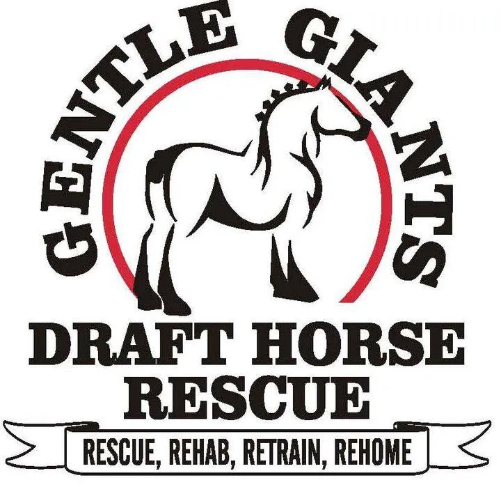 Gentle Giants Draft Horse Rescue logo