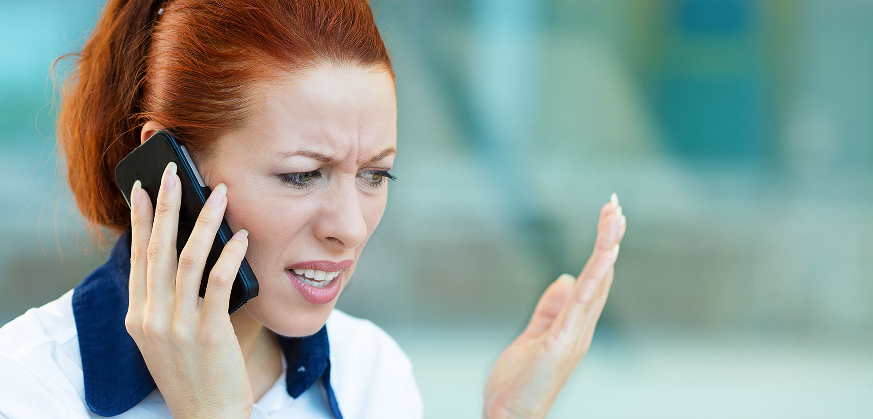 Angry caller