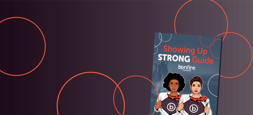 Showing Up Strong Guide graphic